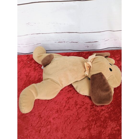 Vintage 1994 TY Pillow Pal Woof Brown Puppy Dog Plush - Picture 2 of 6